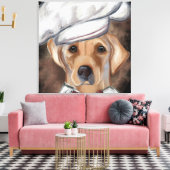 Labrador Retriever  Canvas Print キャンバスプリント (インサイチュ (リビング))