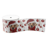 Labrador Retriever Canvas Print グログランリボン (リール)