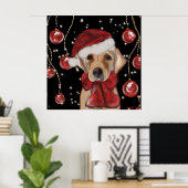 Labrador Retriever  Canvas Print ポスター (ホームオフィス)