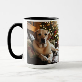 Labrador Retriever Christmas Coffee Mug Cup マグカップ