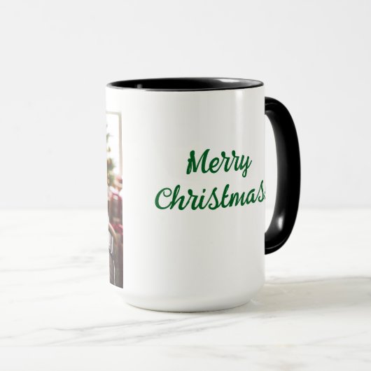 Labrador Retriever Christmas Coffee Mug Cup マグカップ (正面右)
