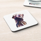 Labrador Retriever Coaster – Dog Lover Gift コースター (左側)