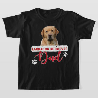 LABRADOR RETRIEVER Dad Labrador Retriever Dog Love Tシャツ