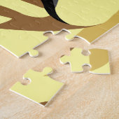 Labrador Retriever Dog ジグソーパズル (側面)