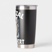 Labrador Retriever Dog Official Sleepshirt Napping 保温保冷タンブラー (左面)