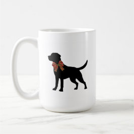 Labrador Retriever Dog Silhouette Coffee Mug コーヒーマグカップ