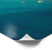 Labrador Retriever dog swimming in water 004 ポスター (コーナー)