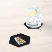 Labrador Retriever Dogs Tree Christmas Sweater Xma ペーパーコースター (インサイチュ)