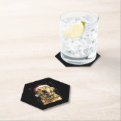 Labrador Retriever Dogs Tree Christmas Sweater Xma ペーパーコースター (インサイチュ)