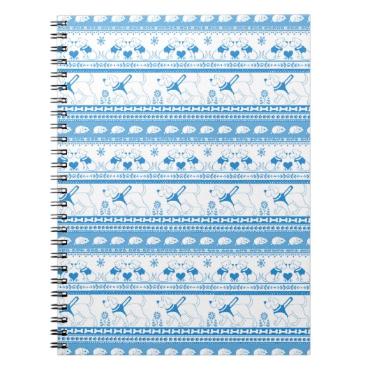 Labrador Retriever Guide Dog Tale Plain Notebook ノートブック (正面)