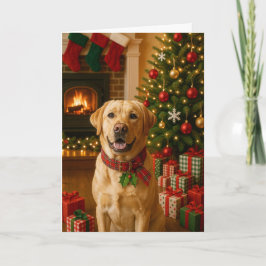 Labrador Retriever Holiday Card シーズンカード