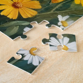 Labrador Retriever Lakeside Meadow Art ジグソーパズル (側面)