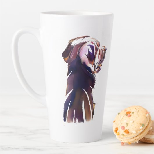 Labrador Retriever Mug – Dog Mom Gift カフェラテマグ (インサイチュ)