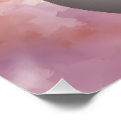 Labrador Retriever Rainbow Bridge Memorial Poster ポスター (コーナー)