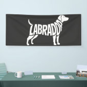 Labrador Retriever Shirt – Loyal Friend & Adventur 横断幕 (トレードショー)
