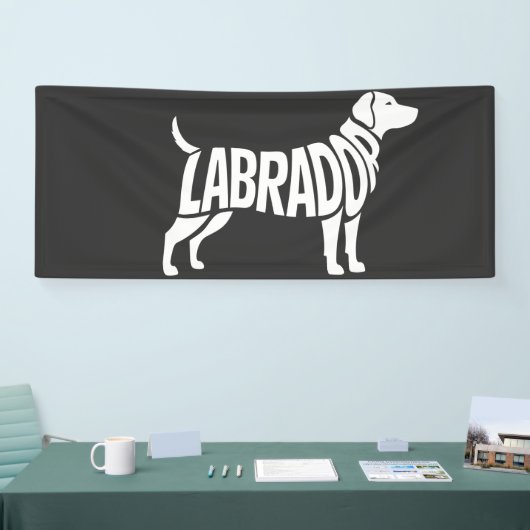 Labrador Retriever Shirt – Loyal Friend & Adventur 横断幕 (トレードショー)