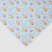 Labrador Retriever Tissue Paper in Blue 薄葉紙 (詳細)