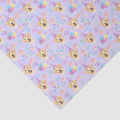 Labrador Retriever Tissue Paper in Purple 薄葉紙 (詳細)
