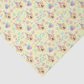 Labrador Retriever Tissue Paper in Yellow 薄葉紙 (詳細)