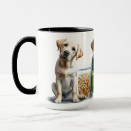 Labrador Retriever Trio Christmas Coffee Mug Cup マグカップ