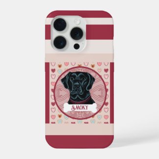 Labrador  Retriever Valentines iPhone 11 Pro Case  15 Proケース
