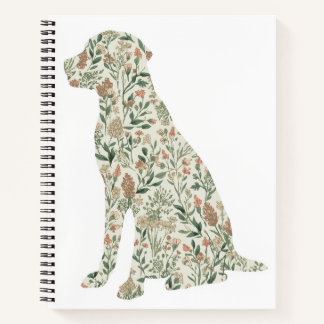 Labrador Retriever Wildflower Dog Mom Cottagecore  ノートブック
