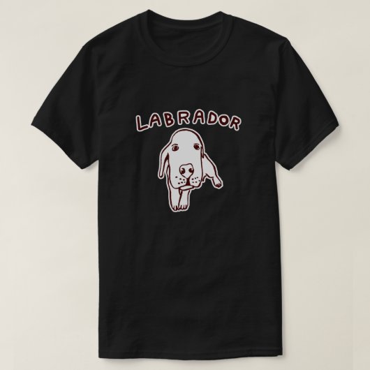 labrador tシャツ (デザイン正面)