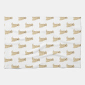 Labrador (Yellow) キッチンタオル (横)