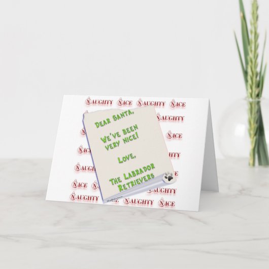 LabradorpluralNice シーズンカード (正面)