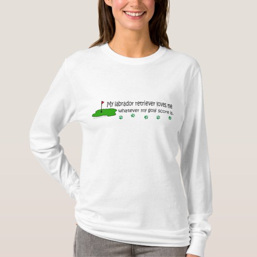 LabradorRetriever Tシャツ (正面)