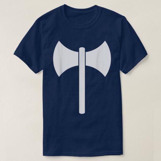 Labrys SymbolAeフェミ異教のニズム武器グラフィックティー Tシャツ (デザイン正面)