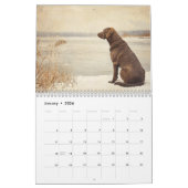 Labs By The Lake 2026 Calendar カレンダー (1月 2026)