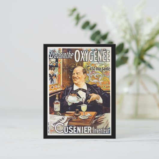 L'Absinthe Cusenier ポストカード (スタンド正面)