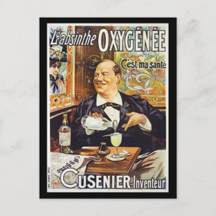 L'Absinthe Cusenier ポストカード