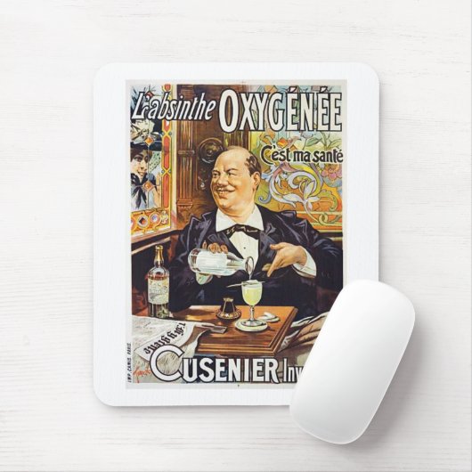 L'Absinthe Cusenier マウスパッド (マウス)