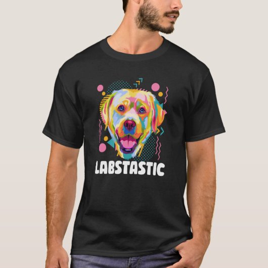 Labstastic Labrador Retriever Humor Lab Animal Pun Tシャツ (正面)