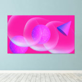 L'ABSTRAIT COLORE キャンバスプリント (インサイチュ (ウッドフロア))