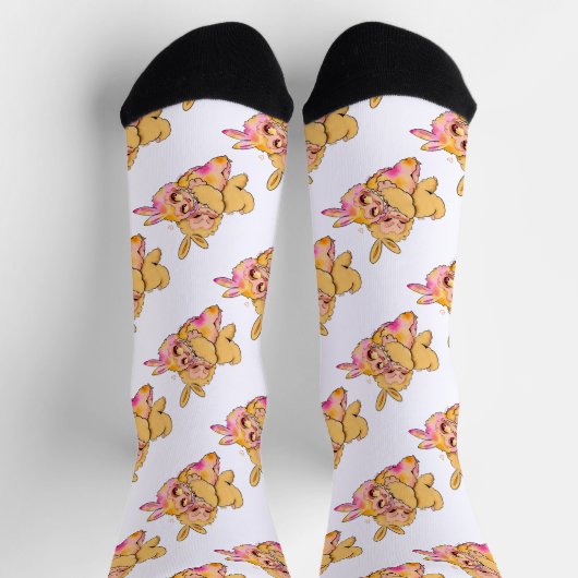 Labubu ソックス (上部)