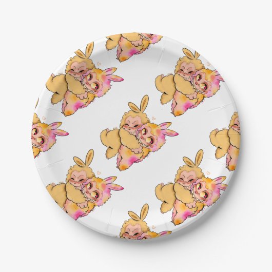 Labubu ペーパープレート (正面)