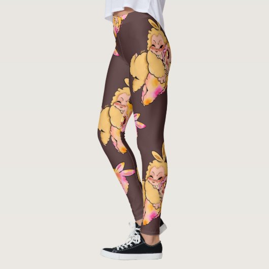 Labubu Leggings レギンス (左)