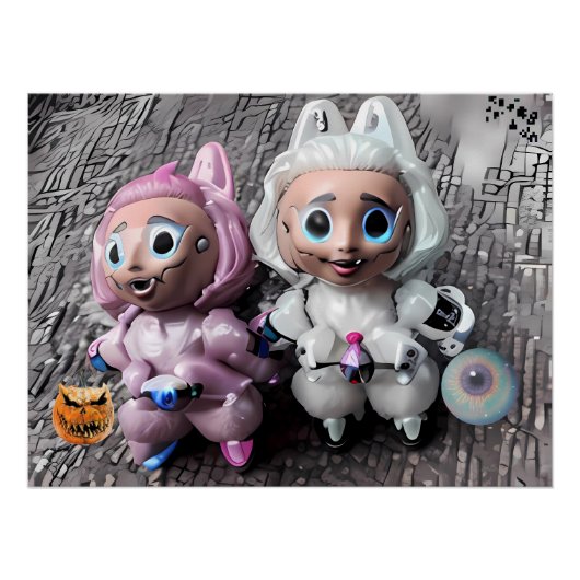 Labubu Tricks and Treats ポスター (正面)