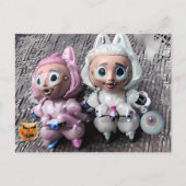 Labubu Tricks and Treats ポストカード (正面)