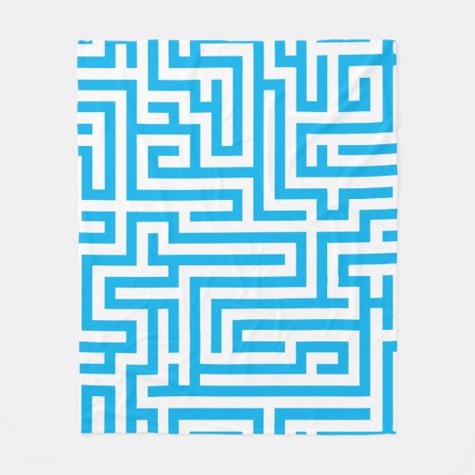 Labyrinth フリースブランケット (正面)