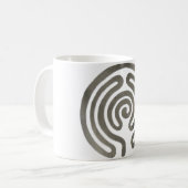labyrinth antique silver コーヒーマグカップ (正面左)