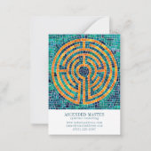 LABYRINTH II 3.5x2.5名刺 ノートカード (正面)