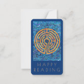 LABYRINTH IVブックマーク – 3.5x2カード+文字 ノートカード (裏面)