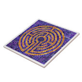 LABYRINTH MOSAIC 6x6 セラミックタイル - ホワイト (側面)