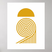 Labyrinth of Light – Sun and Golden Spiral ポスター (正面)