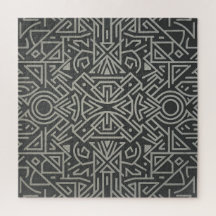 Labyrinth of Lines | 部族幾何学模様 ジグソーパズル