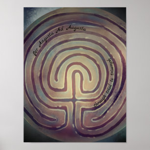 Labyrinth Symbol ポスター
